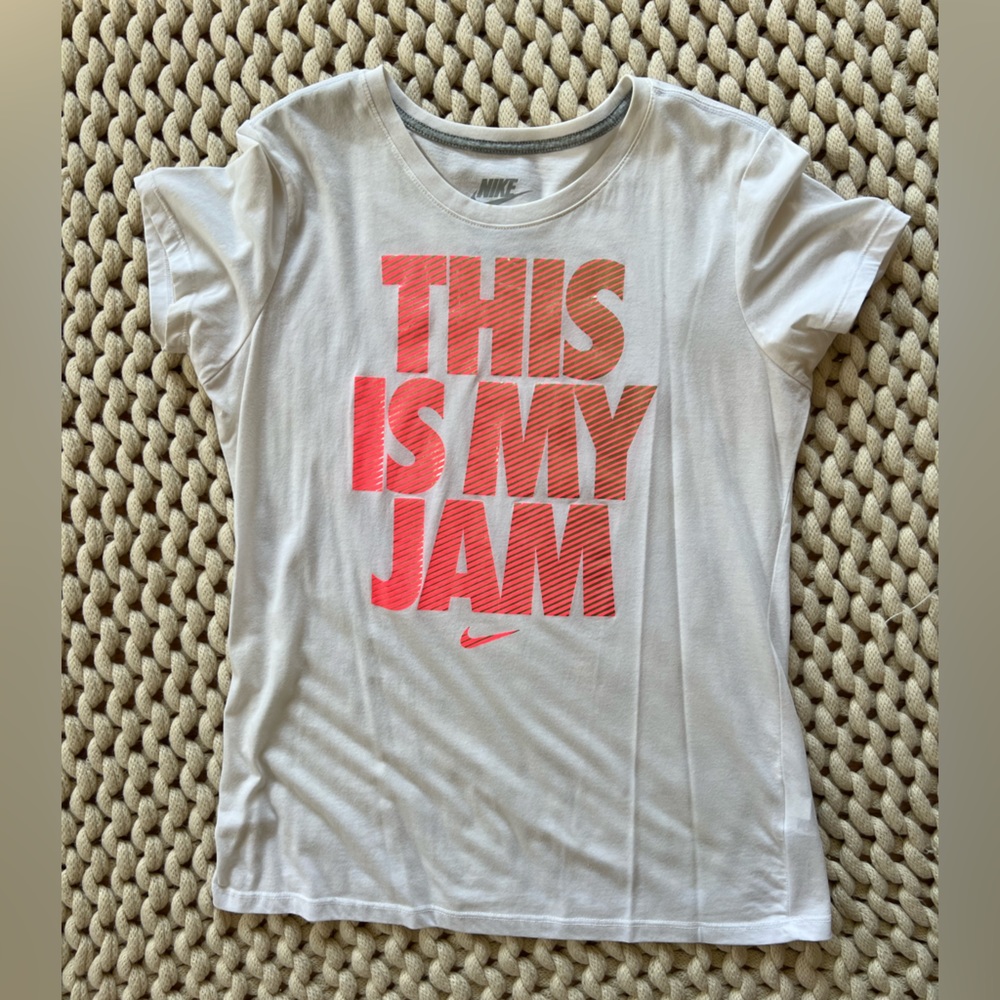 Nike Women’s large slim fit This Is My Jam t-shirt
